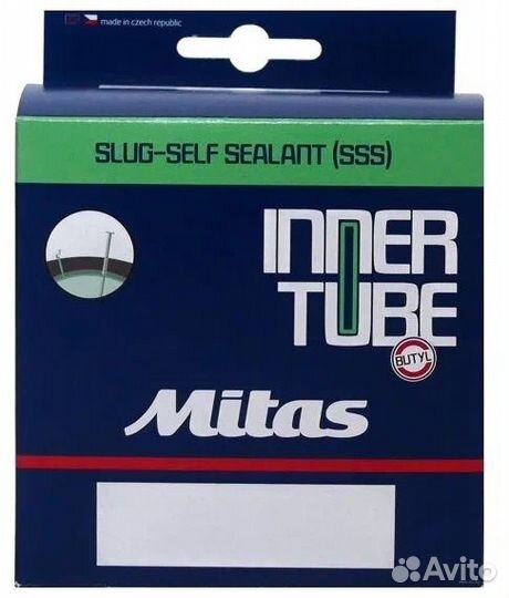 Камера для велосипеда 26х1,75/2,45 AV40 Self-Seala