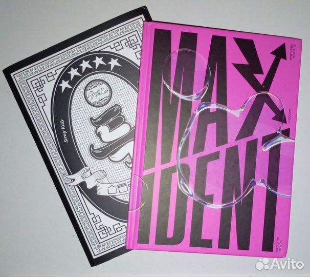 Альбомы б/у Stray kids 5 star и maxident