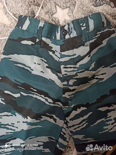 Камуфляжный костюм детский