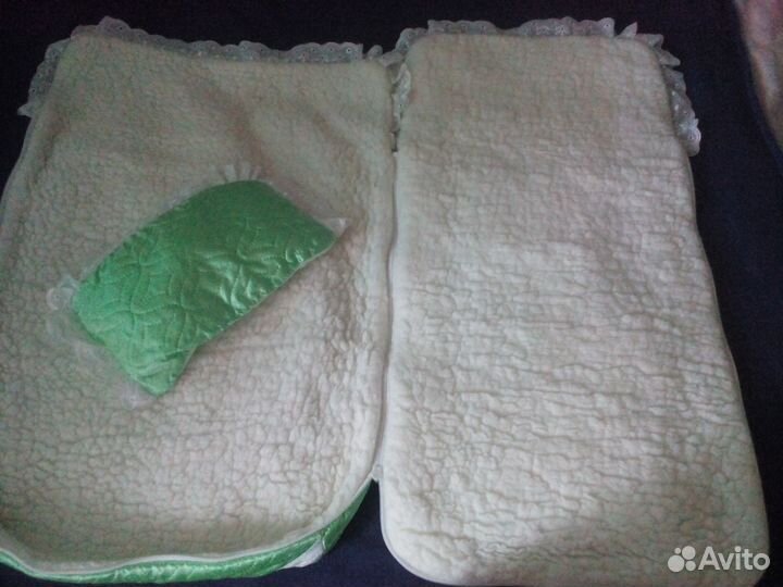 Конверт меховой на выписку д/ребенка