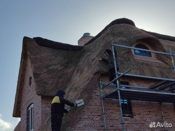 Камышовая кровля Эко крыша