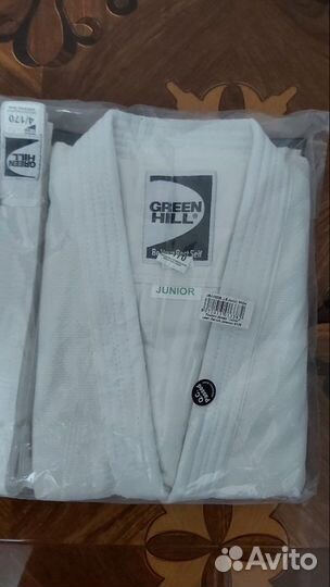 Кимоно для дзюдо green hill