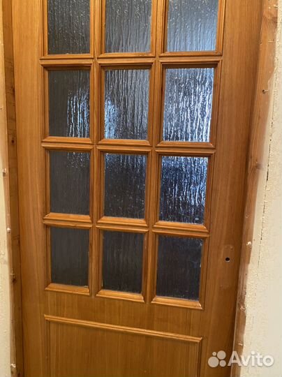 Двери межкомнатные из массива дуба бу