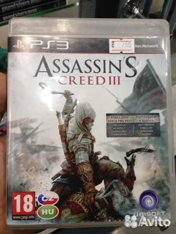 Игра PS3 кредо ассасинов 3 русская версия