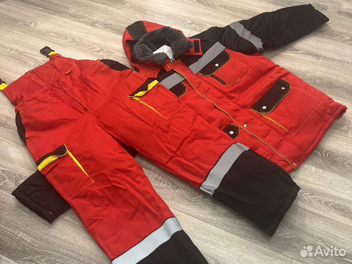 Зимние костюмы Titan red. Спецодежда Люкс