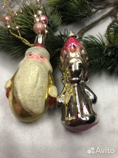 Елочные игрушки СССР