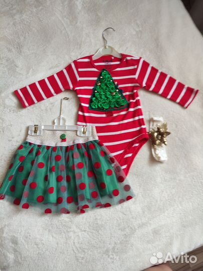 Костюм ёлочка на 1 годик