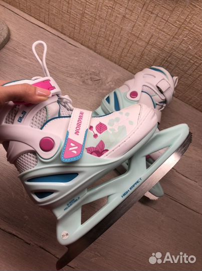 Коньки 31-36 размер заточенные