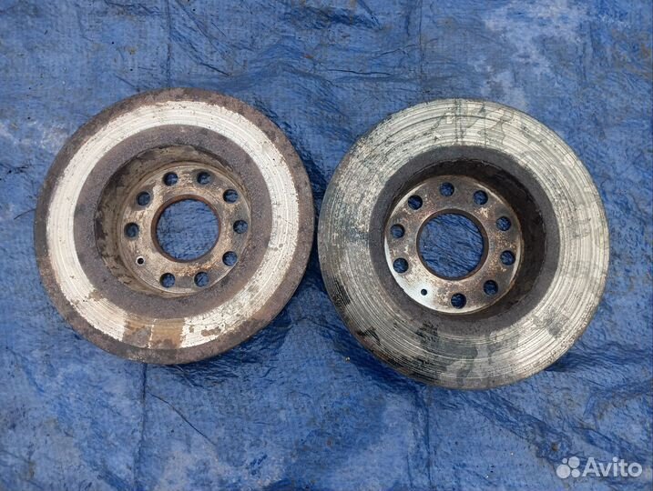 Задние тормозные диски шкода октавия 2 рест