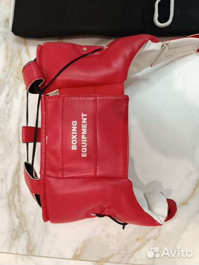 Защита голени для единоборств + шлем защитный