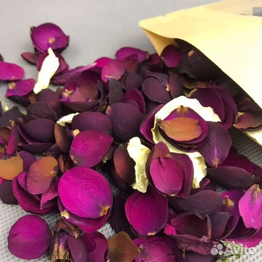 Сухоцветы для творчества (лепестки роз)