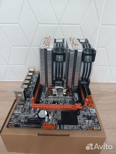 Комплект Xeon X99/ E5-2630V3/DDR4 16gb новый
