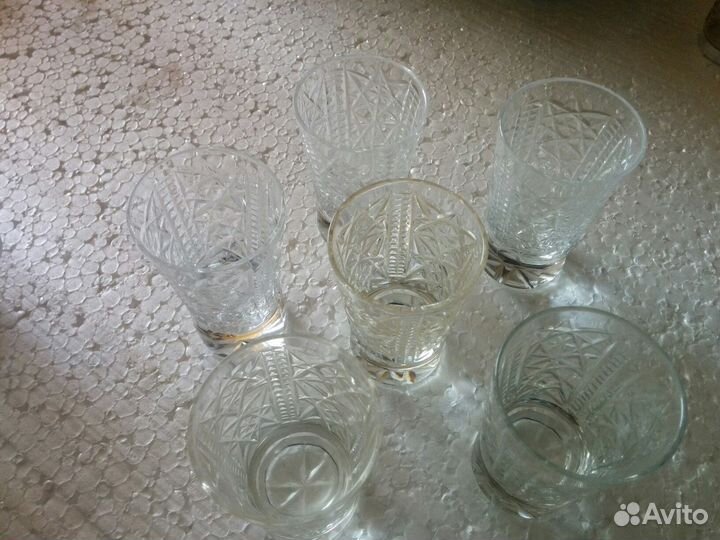 Продам рюмки, хрусталь