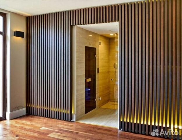 Декоративные рейки/перегородки из сосны 20X40