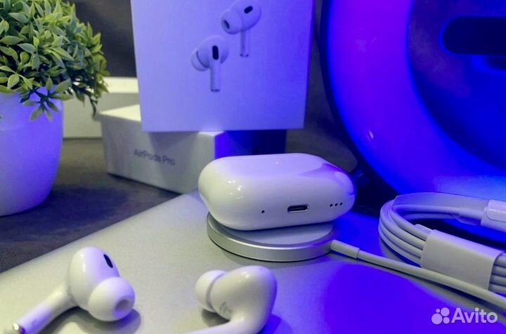 Наушники Airpods Pro 2 type-c (новинка, гарантия)