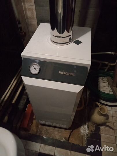 Газовый котел напольный бу