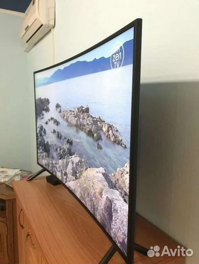 Изогнутый 4К Samsung Smart