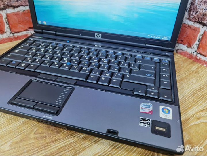 Домашний Ноутбук Hp Compaq windows 7 Core2 Duo