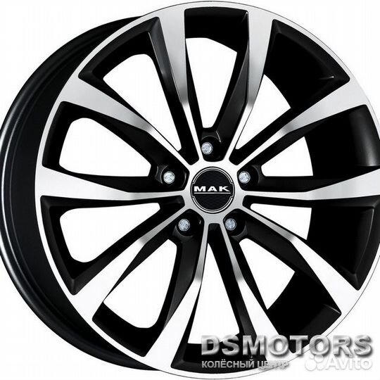 Диски Wolf 8.0/18 5x110 ET40 d65.1 black mirror