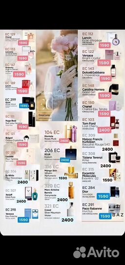 Духи императрица и саваж