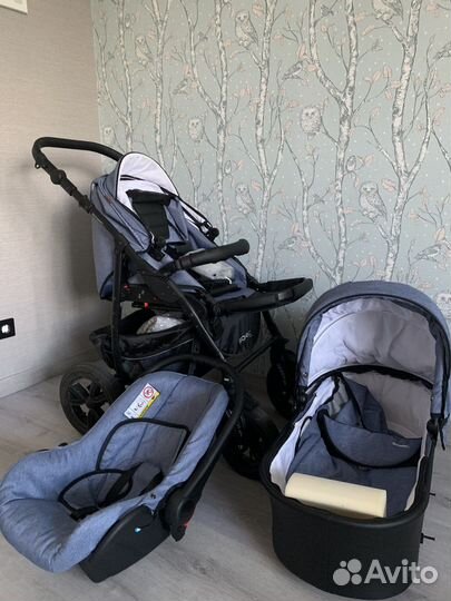 Коляска Sonik verdi plus 3 в 1
