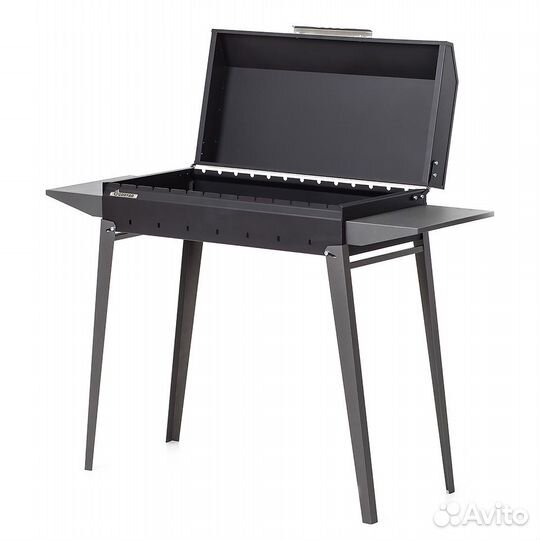 Мангал на ножках с крышкой барбекю