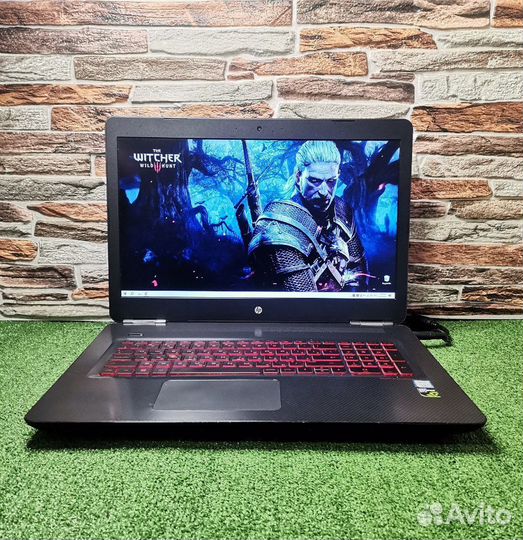 Игровой ноутбук Hp 17.3/i7/GTX 1070 8Гб/12озу/ssd