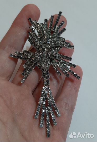 Брошь Weiss 1960е США