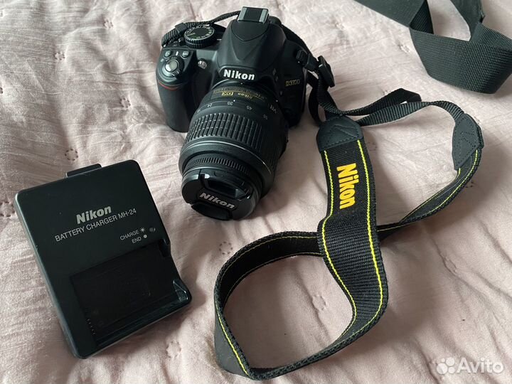 Зеркальный фотоаппарат nikon d3100