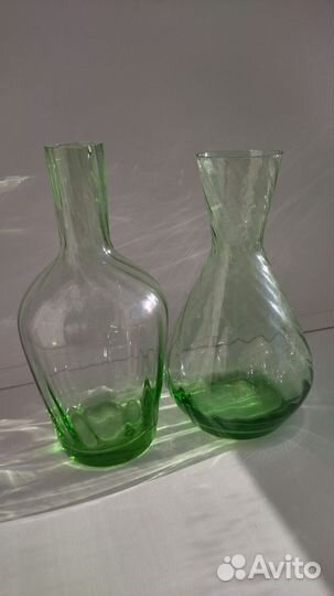 Ваза для цветов. Ваза из цветного стекла