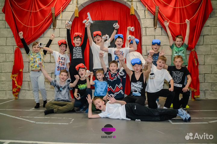 Детский день рождения на VR арене