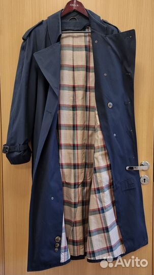 Плащ тренч мужской с подкладом