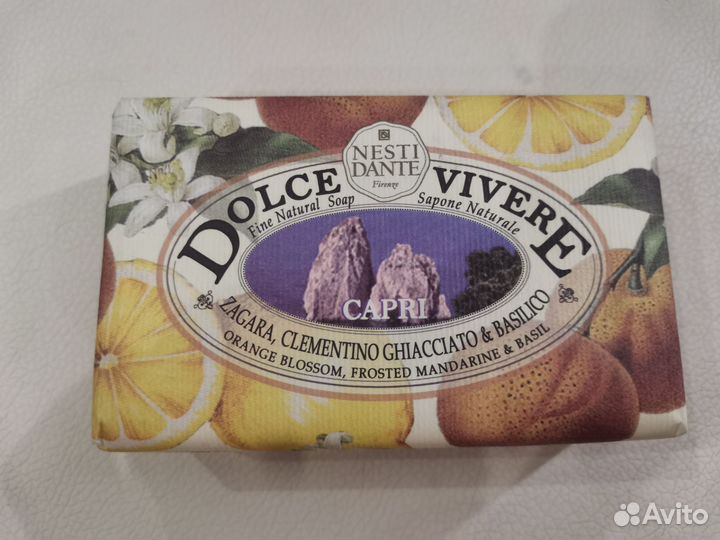 Мыло Nesti Dante Dolce vivere Capri 150 г, Италия