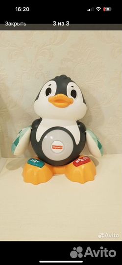 Fisher price пингвин