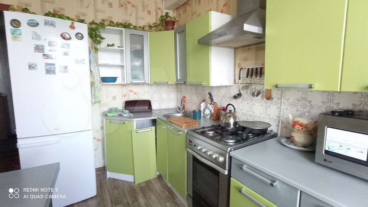 3-к. квартира, 64 м², 9/9 эт.