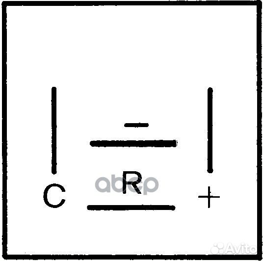 Реле указателей поворота, 12 V, 4 pin / страна