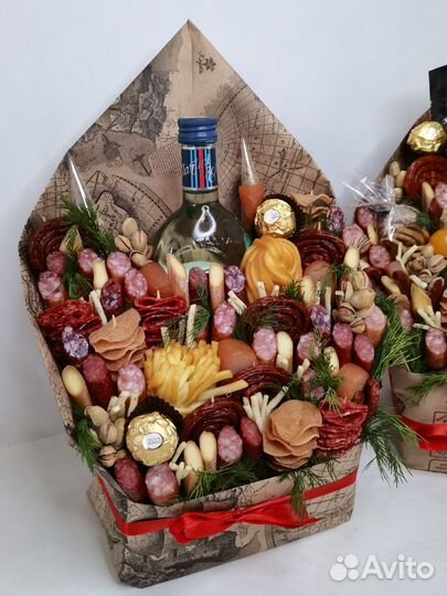 Съедобные букеты для мужчин