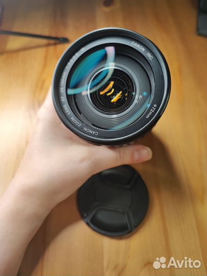 Объектив Canon EF 28-135mm f/3.5-5.6 IS, б/у