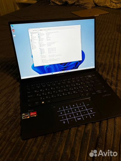Ноутбук Asus ZenBook 14 2K IPS (Ryzen 5, 16gb, SSD