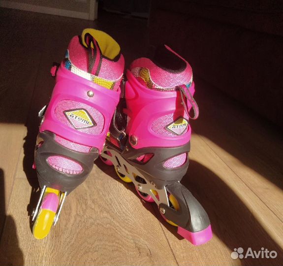 Роликовые коньки раздвижные 35 38