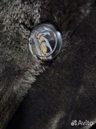 Длинная искусственная шуба, женская