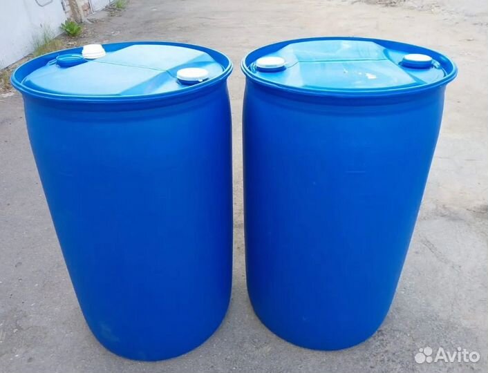 Садовая бочка душ 227 литров бак пищевой посуда