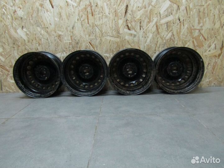 Штампованные диски бу R15 на chevrolet aveo T300