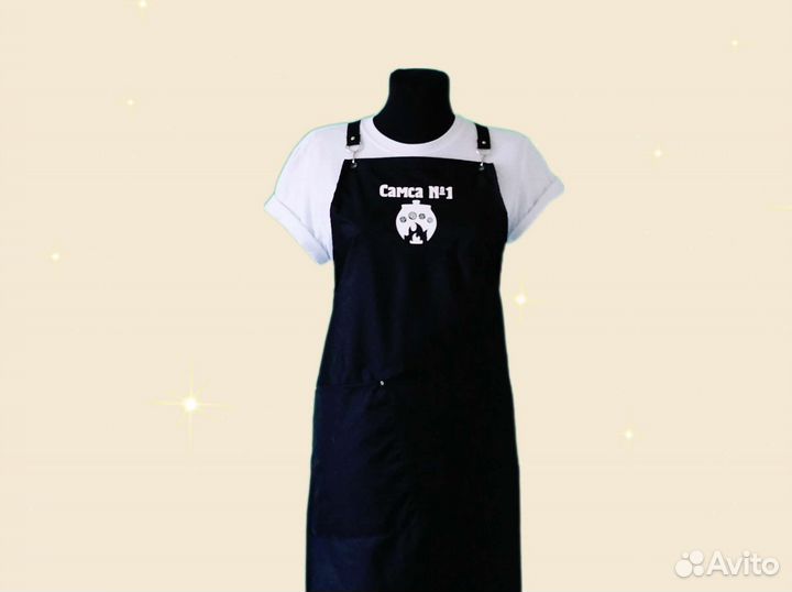 Фартук для кафе с логотипом