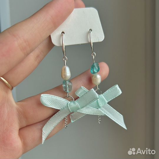 Серьги ручной работы