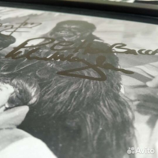 Star Wars автографы в раме