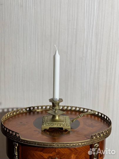 Антикварные, бронзовые подсвечники. Франция