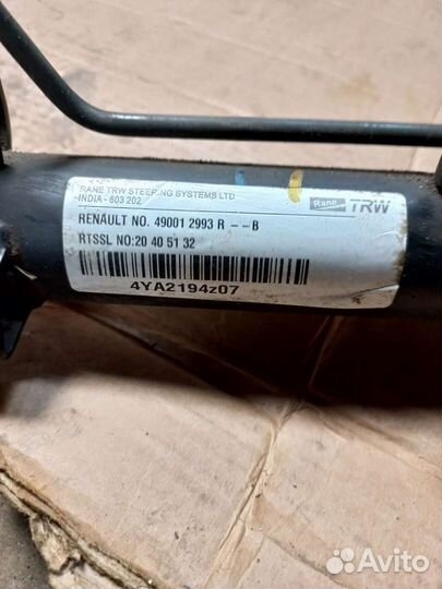Продам рулевую рейку на renault