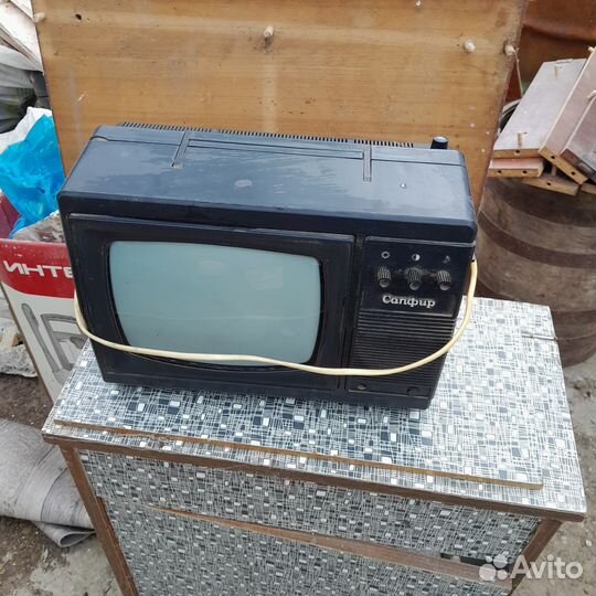 Телевизор СССР сапфир