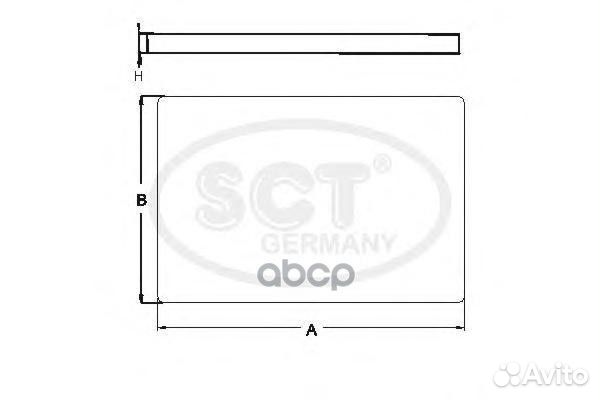 Фильтр салона SCT sак 200 угольный Ford C-Max 0